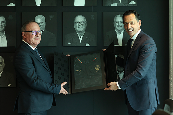 AF Santarém na inauguração da delegação da FPF no Porto